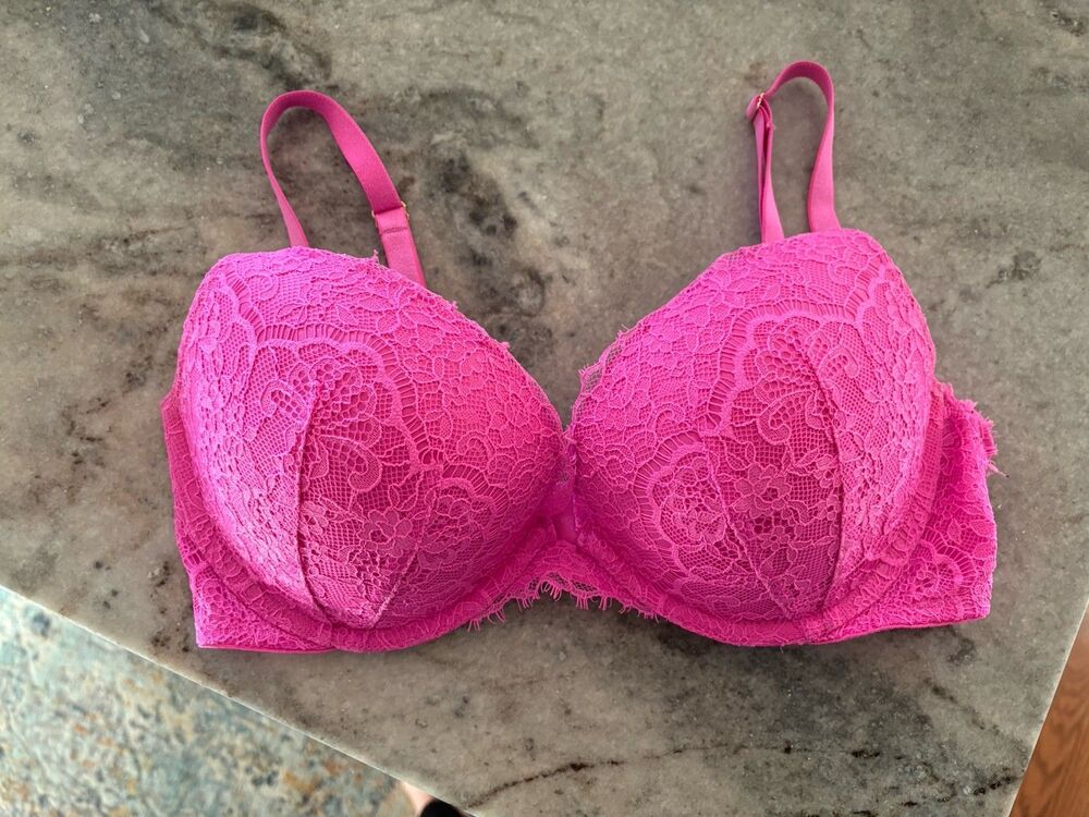 Victoria's Secret Dream Angels Fuschia Padded Push-Up Bra-34D
